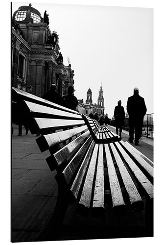 Aluminium print Dresden