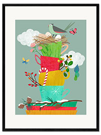 Framed art print Four Seasons