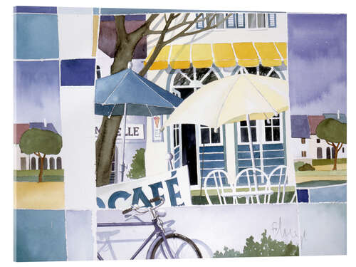 Acrylic print Café au Lait