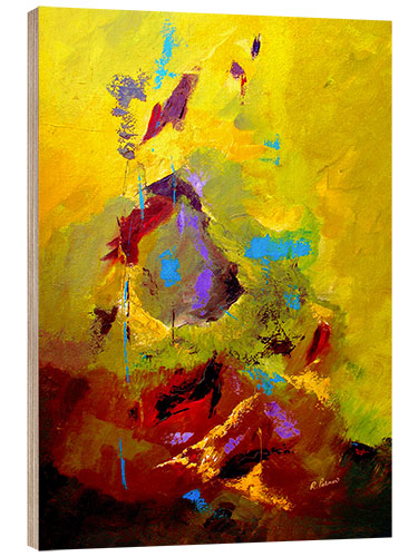 Quadro de madeira Lançamento