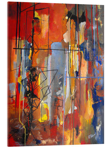 Acrylic print Rain Down