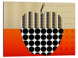 Quadro em alumínio apple impression - Rosalina Nikolova