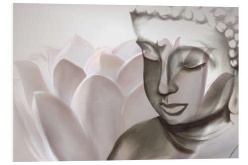 PVC-tavla Buddha Lotus