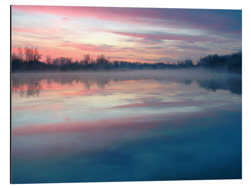 Aluminium print Colors of the morning