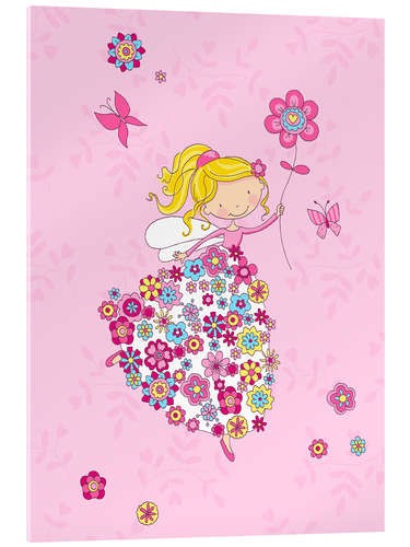 Acrylic print Flower Princess