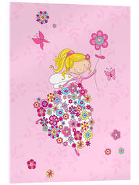 Acrylglas print Flower Princess