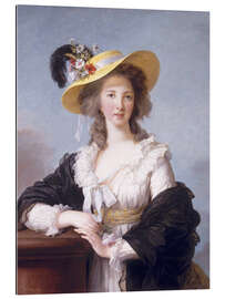 Galleritryck Duchess of Polignac (Marie Antoinette)