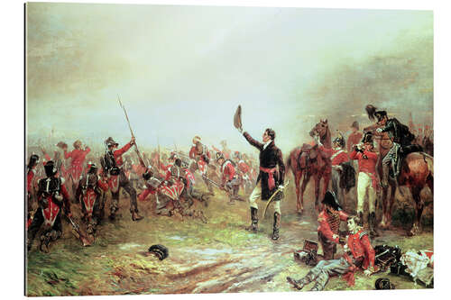 Gallery print The Battle of Waterloo