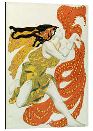 Magnettafel Kostümdesign für eine Bacchante in 'Narcisse' durch Tcherepnin