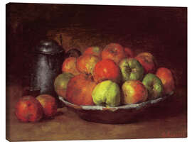 Canvas print Still Life with Apples and a Pomegranate