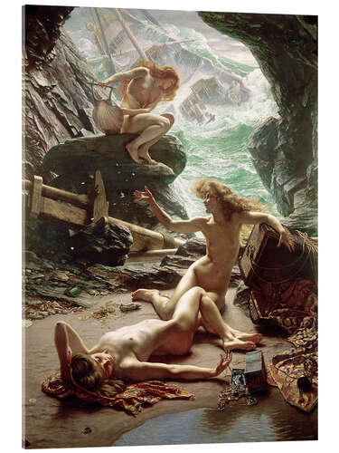 Acrylglas print The Cave of the Storm Nymphs