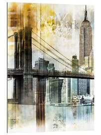 Gallery print Skyline New York Fraktal II