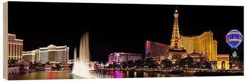 Tableau en bois Le meilleur de Las Vegas