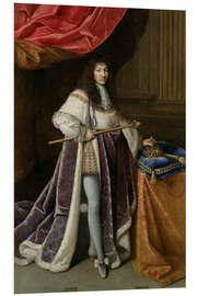 Foam board print Louis XIV