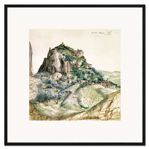 Framed art print View of the Arco Valley in the Tyrol