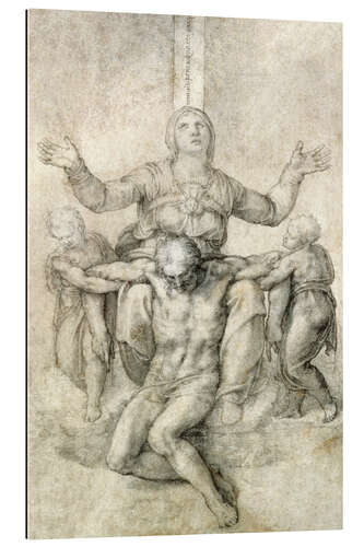 Tableau en plexi-alu Pietà for Vittoria Colonna