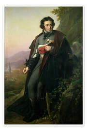 Wandbild Charles-Artus de Bonchamps - Anne Louis Girodet de Roucy-Trioson