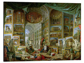 Magnettafel Galerie der Ansichten des antiken Rom