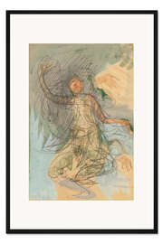 Gerahmter Kunstdruck Kambodschanischer Tänzer