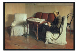 Gerahmter Kunstdruck Vladimir Lenin