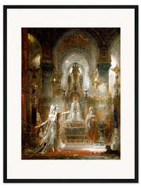 Gerahmter Kunstdruck Salome tanzt vor Herodes