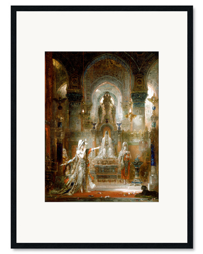 Framed art print Salome dancing before Herod