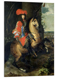 Gallery print Equestrian Portrait of Louis XIV