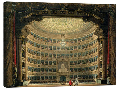 Canvas print La Scala