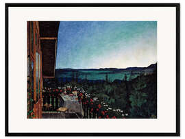 Framed art print Summer night