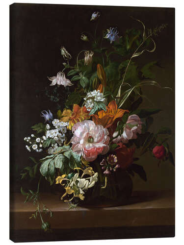 Canvas print Still Life with Flowers