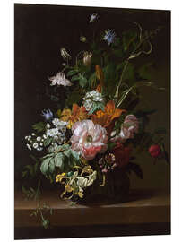 Foam board print Still Life with Flowers