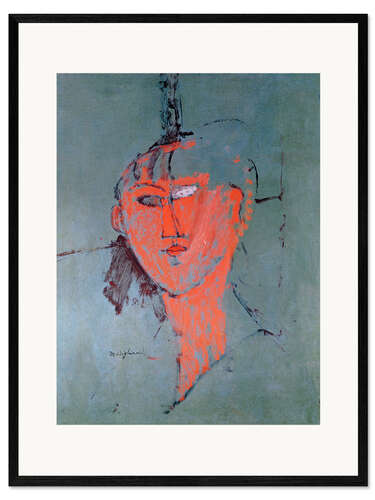 Framed art print The Red Head
