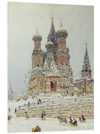 Foam board print St. Basil's Cathedral