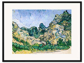 Gerahmter Kunstdruck Die Alpilles