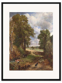 Gerahmter Kunstdruck Das Kornfeld