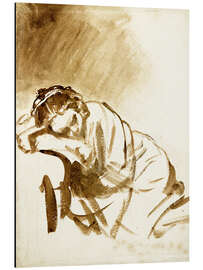 Magnettafel Eine junge Frau