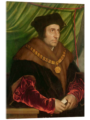 Acrylic print Portrait of Sir Thomas More