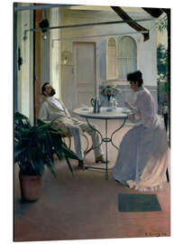 Magnettafel Mobiliar auf der Terrasse