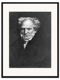 Gerahmter Kunstdruck Arthur Schopenhauer