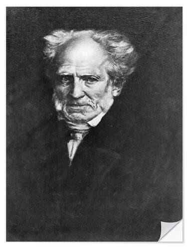 Vinilo para la pared Arthur Schopenhauer