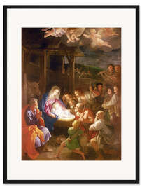 Gerahmter Kunstdruck The Adoration of the Shepherds