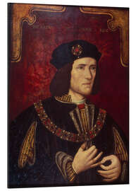 Aluminium print King Richard III.