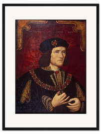 Gerahmter Kunstdruck König Richard III. 