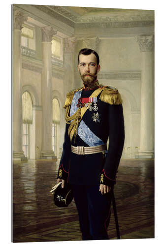 Galleritryck Kejsare nicholas ii