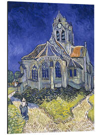 Magnettafel Die Kirche von Auvers