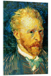 Acrylglasbild Selbstportrait, Herbst 1887