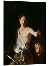 Magnettafel David mit dem Haupt des Goliath