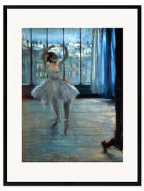 Framed art print Dancer in Front of a Window