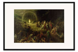 Gerahmter Kunstdruck Das Tal der Tränen