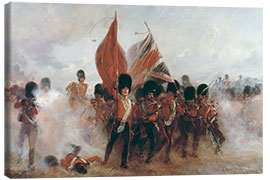 Lærredsbillede The Colours: advance of the Scots Guards at the Alma